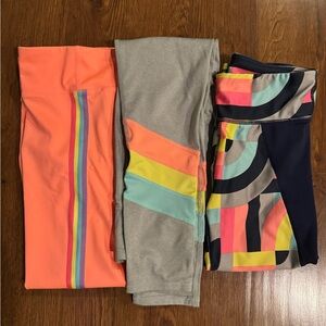 GAP Kids Leggings Set - Orange, Gray, Multicolor
